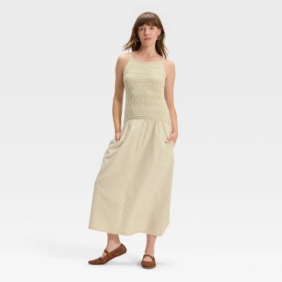 Women's Drop Waist Maxi Sweater Dress - Universal Thread™