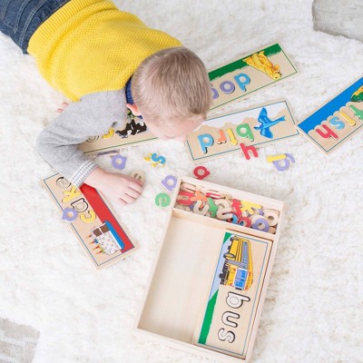 melissa and doug spelling puzzle