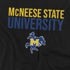 McNeese State University Official Stacked Adult T-Shirt, Athletic Heather - image 2 of 4