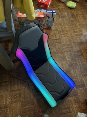 Flash LED 2.0 Audio Gaming Chair, Red/LED