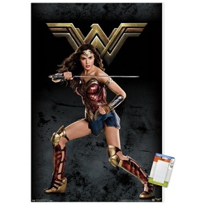 Trends International DC Comics Movie - Justice League - Wonder Woman Unframed Wall Poster Prints - 1 of 4