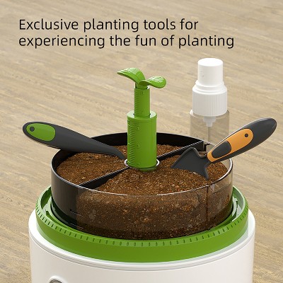 Mendel Two-Level Green and White Plant Growth Station