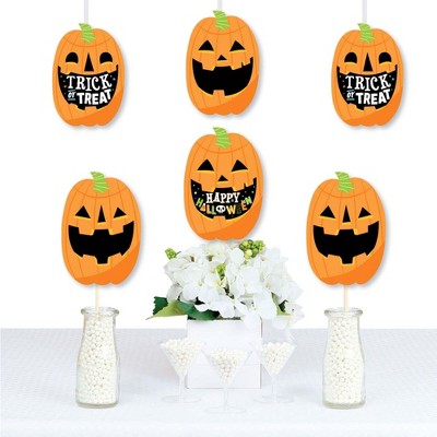 Big Dot of Happiness Jack-O'-Lantern Halloween - Decorations DIY Kids Halloween Party Essentials - Set of 20