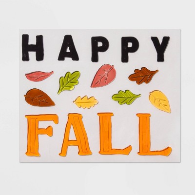 Happy Fall Halloween Gel Window Clings - Hyde & EEK! Boutique™