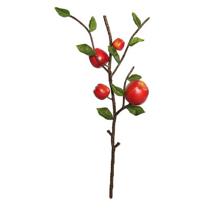 Artificial Country Apples Spray (20") - Vickerman