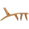 vidaXL Garden Chair Natural Teak - 2 of 4