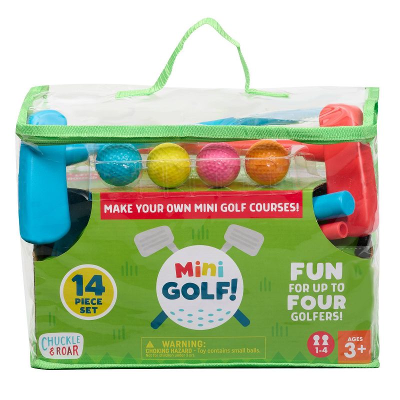 Chuckle &#38; Roar Mini Golf Set, 4 of 16