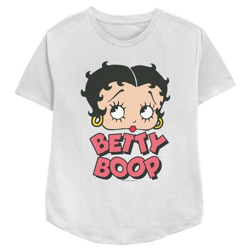 Women's Betty Boop Classic White Dress Betty T-Shirt – Fifth Sun