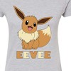 Women's - Pokémon - Eevee Fitted Graphic T-Shirt - 2 of 3