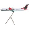 ATR 72-600 Commercial Aircraft "Loganair" White w/Green & Red Plaid Tail 1/200 Diecast Model by GeminiJets - 2 of 4