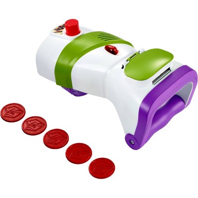 buzz lightyear toy with laser gun