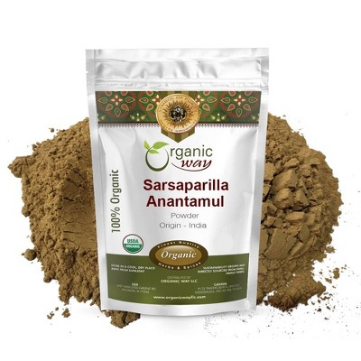 Organic Way Sarsaparilla / Anantamul Powder 1 Lbs