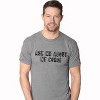 Ask Me About My Corgi T Shirt Funny Dog Flip Puppy Lover Owner Disguise Graphic - Crazy Dog Men's T Shirt - 2 of 4