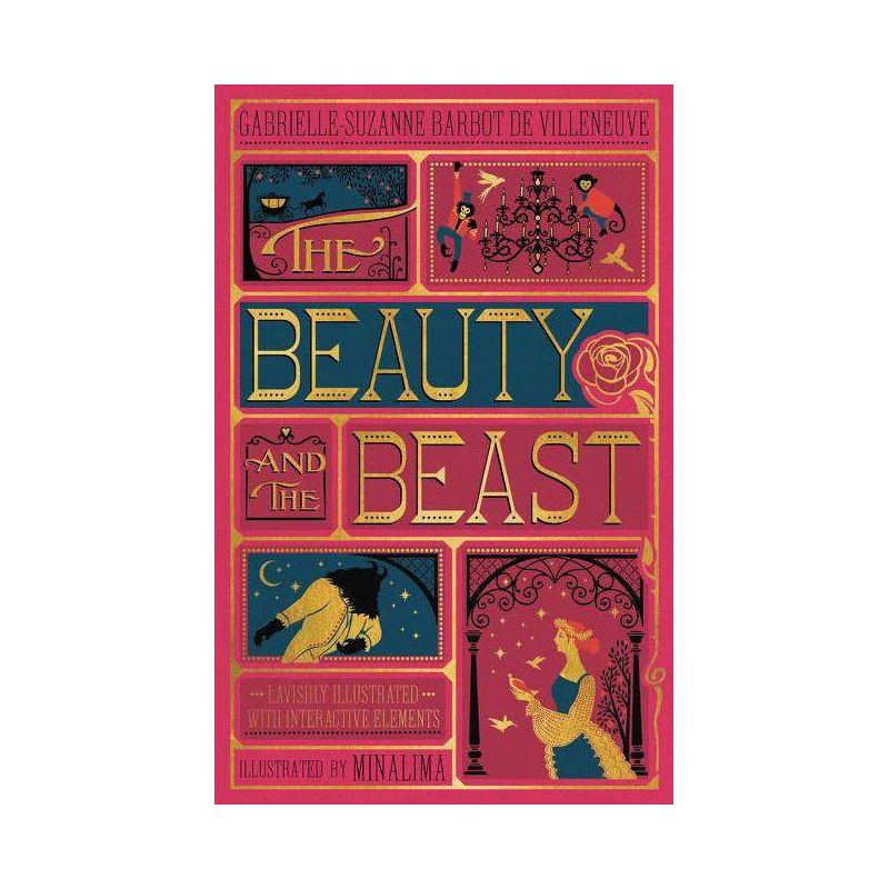 Beauty and the Beast, the (Minalima Edition) - by  Gabrielle-Suzanna Barbot de Villenueve (Hardcover), 1 of 2