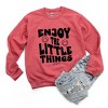 Simply Sage Market S.W.Smiley Enjoy The Little Things Sweatshirt - 3 of 4