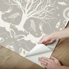 Harry Potter Horcrux Damask Kids' Peel and Stick Wallpaper Gray - 2 of 4