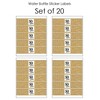 Big Dot of Happiness We Still Do - 50th Wedding Anniversary - Anniversary Party Water Bottle Sticker Labels - Set of 20 - 3 of 4