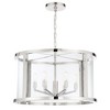 Crystorama Lighting Devon 6 - Light Chandelier in  Polished Nickel - 4 of 4