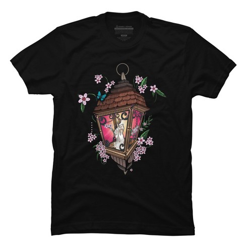 Men's Design By Humans Beautiful Lantern By Adamzworld T-Shirt - image 1 of 4