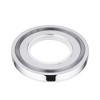Aquaterior 3" Nickel Mounting Ring Spacer For Glass Vessel Sink Drain Home Spa Bathroom Mount Support Off-white - 3 of 4