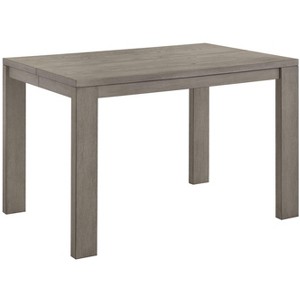 NicBex Dining Table 54" Counter Height Expandable 18" Leaf Gray Finish Dining Table for Kitchen - 1 of 4