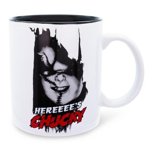 Silver Buffalo Child's Play "Here's Chucky" Ceramic Mug | Holds 20 Ounces - 1 of 4