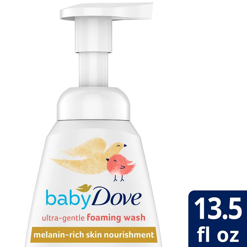 Baby Dove Melanin Rich Foaming Bath Wash - 13.5 fl oz, 1 of 7