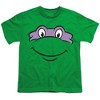 Teenage Mutant Ninja Turtles Donatello Smallile Kids T Shirt For Youth, Kelly Green - 2 of 4