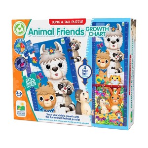 The Learning Journey International Long & Tall Floor Puzzles Animal Friends Grown 50pc - 1 of 4