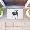Stupell Industries Standing Country Cow Printed Outdoor Door Mat, design by Sara Baker, 18"x30" - 3 of 4