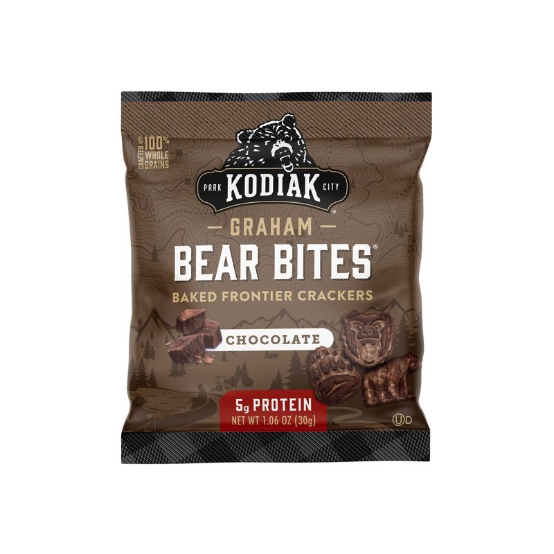 Kodiak Cakes Bear Bites Chocolate Graham Crackers - 8.47oz, 3 of 5