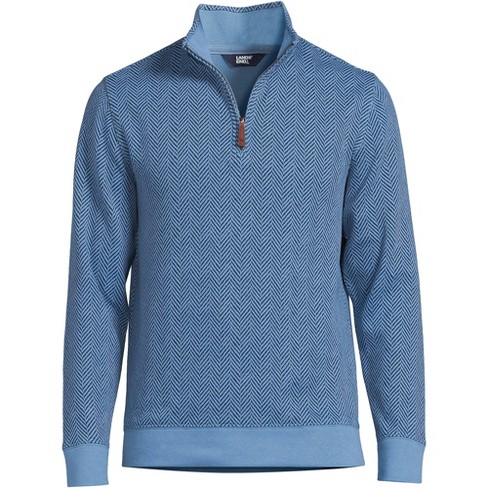 Lands end bedford discount rib quarter zip pullove