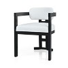 CAVINAS Set of 2 Dining Chairs with Rubberwood Frame, 30.5" H Velvet Upholstered Dining Room Chair - 2 of 4