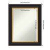 Amanti Art Sierra Beveled Wood Framed Bathroom Vanity Wall Mirror - 3 of 4