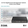 D-Link 24-Port Gigabit Smart Managed PoE+ Switch, 12 PoE+ Ports (100W) (DGS-1100-24PV2) - 3 of 4