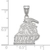Black Bow Jewelry 14k White Gold Texas at El Paso Miners NCAA Large Pendant - 2 of 3