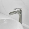 BWE Waterfall Single Hole Single Handle Bathroom Vessel Sink Faucet With Drain Assembly - 2 of 4