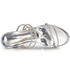 Allegra K Women's Rhinestone Instep Strap Block Heel Slide Sandals - 4 of 4