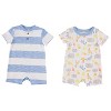 Chick Pea Baby Boy Baby Short Sleeve Romper 2 PC Set - 3 of 4