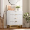 Nasitip 4 Drawer Dresser for Bedroom, Modern Chest with Gold Handles & Metal Legs, Storage Cabinet for Living Room - 4 of 4