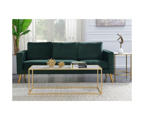 Gold Coast Faux Marble Rectangle Coffee Buy Online In Albania At Desertcart