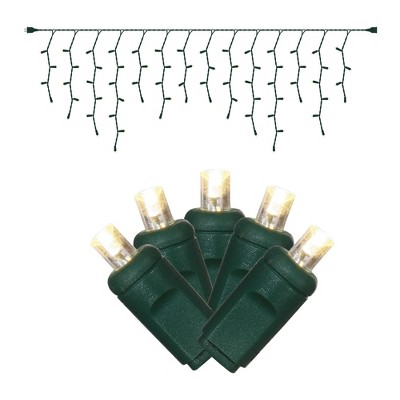 Vickerman 70Lt LED Wide Angle Icicle Christmas light set