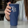 MLB Tampa Bay Rays 20oz Stainless Steel Tumbler - image 2 of 3