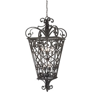 Fort Quinn Marcado Black Pendant Light - 1 of 3