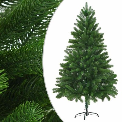 vidaXL Christmas Tree Artificial Xmas Tree with Needle-Shaped Branches Green - 82.7" Green