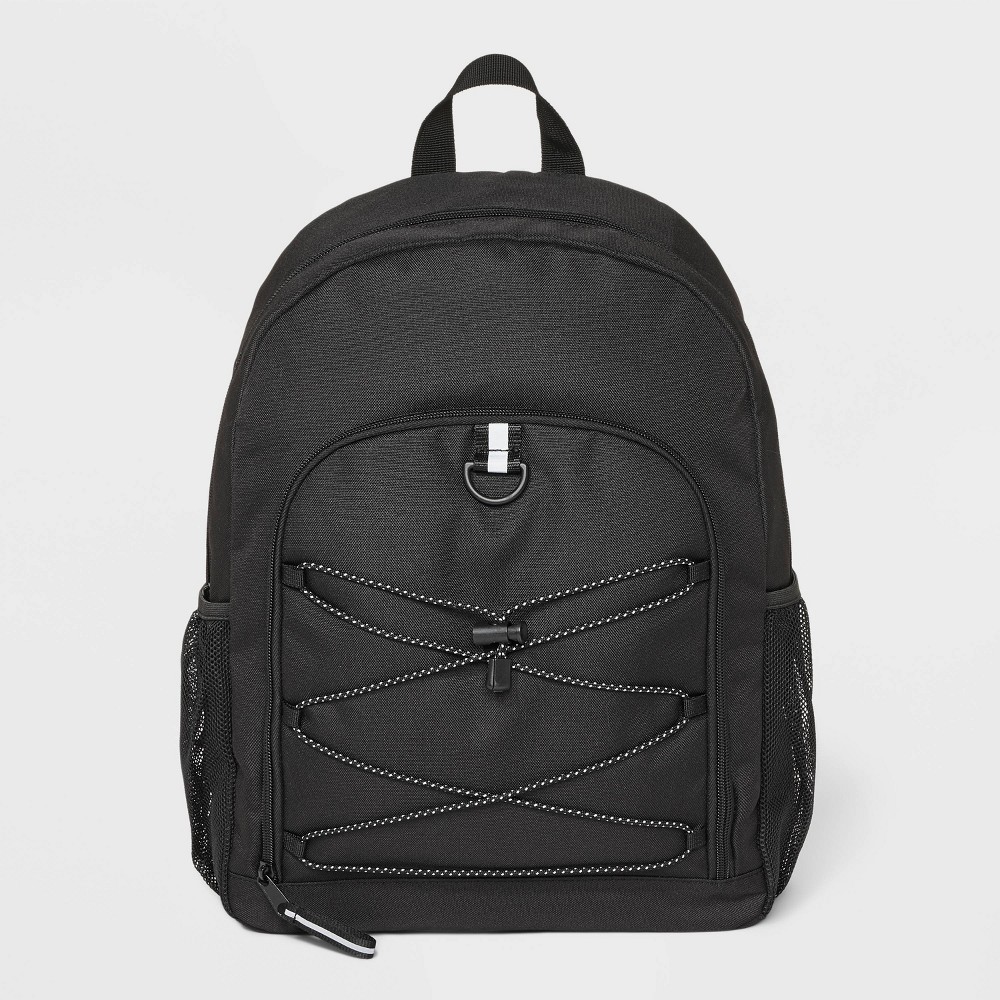 Photos - Backpack Kids' 16" Bungee  - art class™ Black"