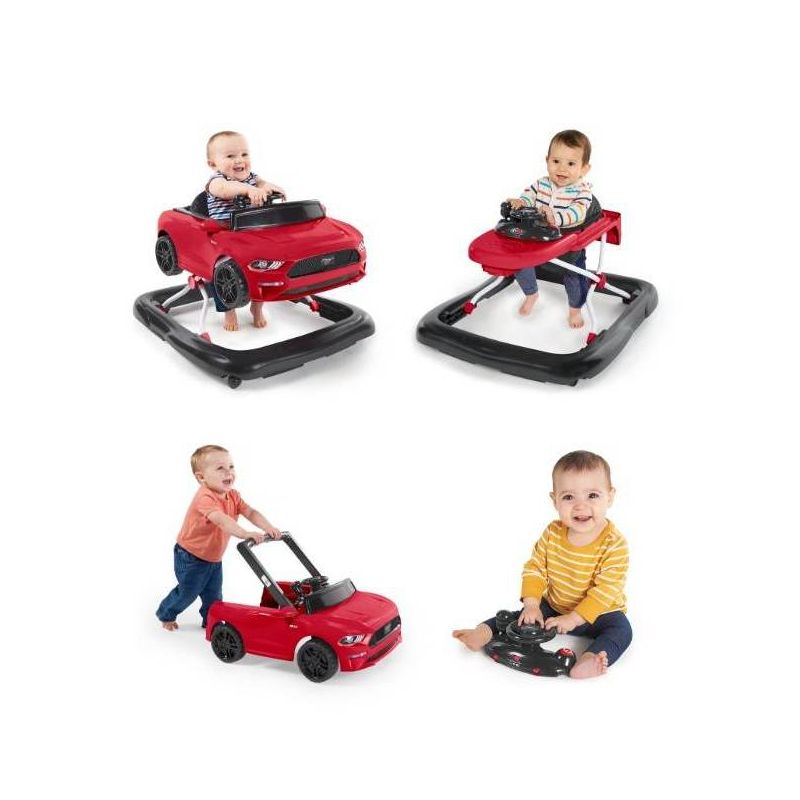 Bright Starts 4 Ways to Play Walker Ford Mustang &#8211; Red, 1 of 20