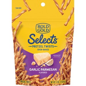 Rold Gold Selects Pretzel Twists Garlic Parmesan - 4oz - 1 of 4