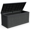 Okak 230/260 Gallon Waterproof Outdoor Storage Box, Deck Box with Lockable Lid, Patio Storage Box for Outdoor Cushions, Garden Tools - 2 of 4