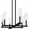 Quoizel Lighting Malamute 6 - Light Chandelier in  Matte Black - 4 of 4